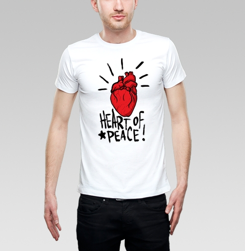 Фотография футболки Heart Of Peace