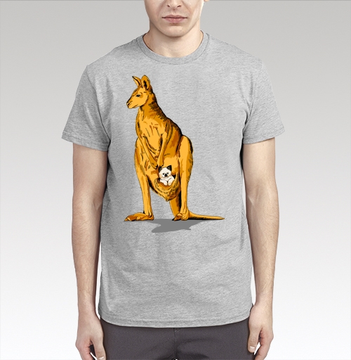 Фотография футболки Кот в мешке 