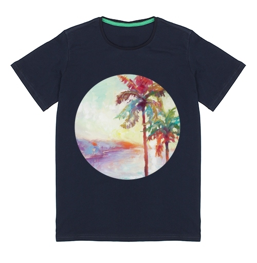 Фотография футболки Гавайский рассвет