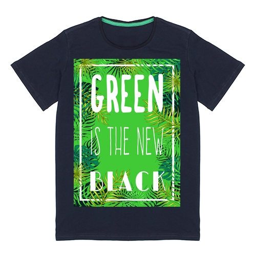 Фотография футболки Green is the new black