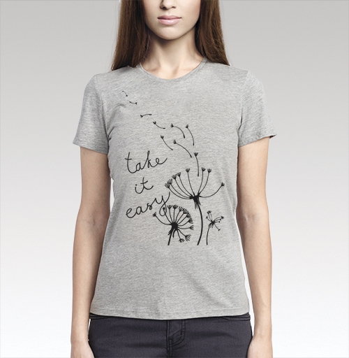 Фотография футболки Take it easy!