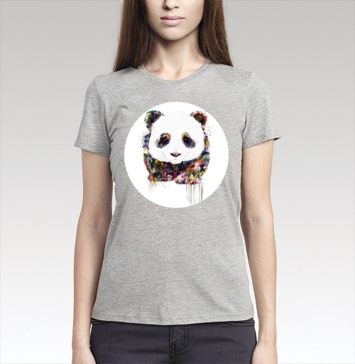 Фотография футболки маленькая панда