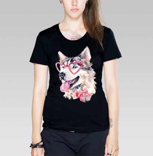Фотография футболки Модная собака
