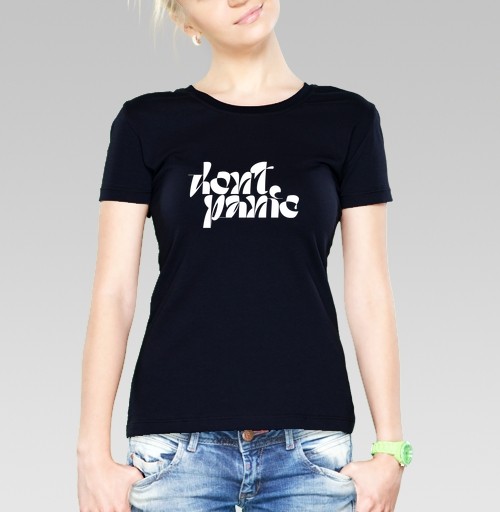 Женская футболка с рисунком Все будет хорошо 182623, размер 42 (S) &mdash; 52 (3XL), цвет чёрный - купить в интернет-магазине Мэриджейн в Москве и СПБ