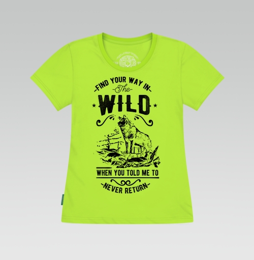 Фотография футболки Find your way in the wild