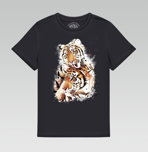 Фотография футболки Влюбленные тигры