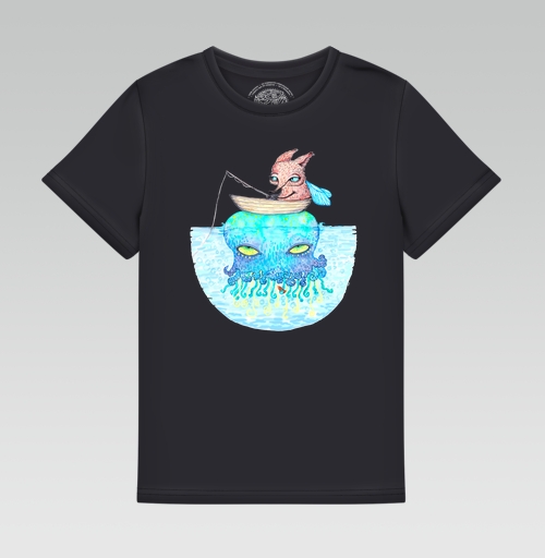 Фотография футболки Рыбалка на медузе