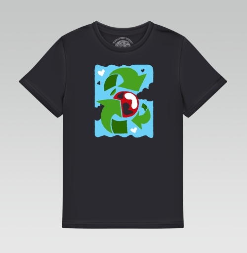 Фотография футболки Эко-планета