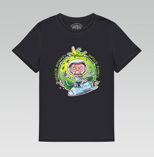 Фотография футболки Space monkey