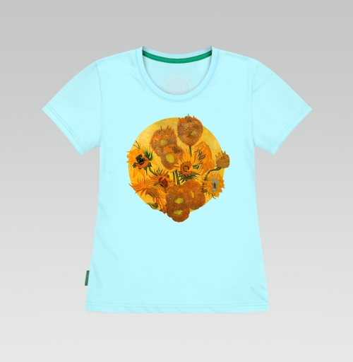 Фотография футболки Подсолнухи. Ван Гог