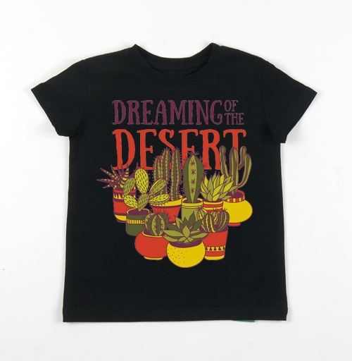 Фотография футболки Мечтая о пустыне