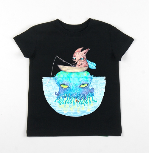 Фотография футболки Рыбалка на медузе