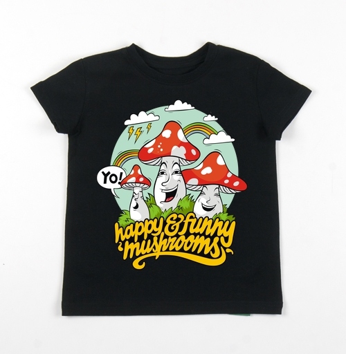 Фотография футболки Funny Mushrooms