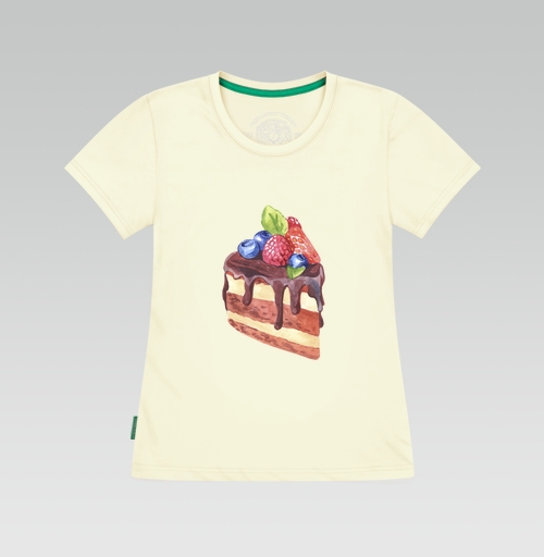 Фотография футболки Тортик с ягодами 