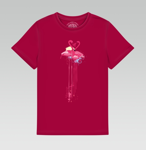 Фотография футболки Фламинго 