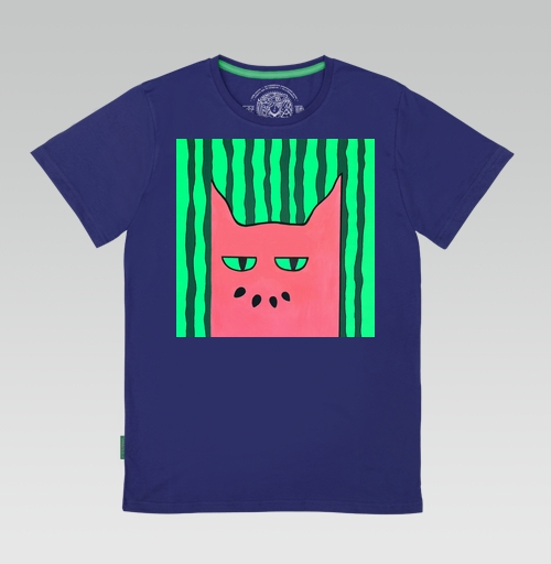 Фотография футболки Арбузный кот