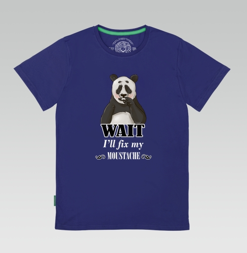 Фотография футболки Усатая панда