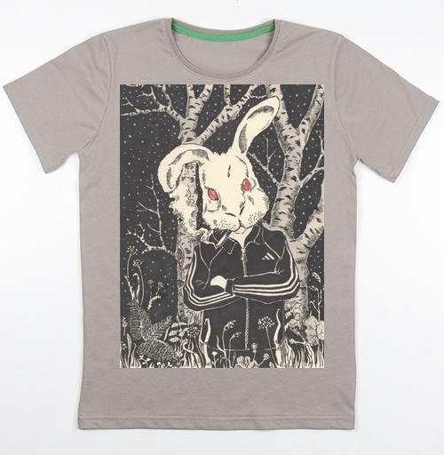 Фотография футболки Кролик-гопник