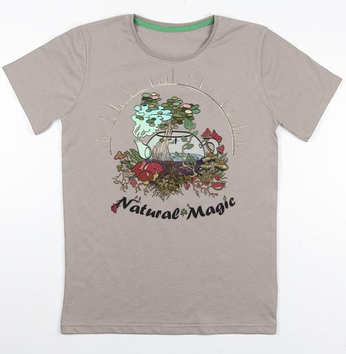 Фотография футболки Природная магия цветной вариант