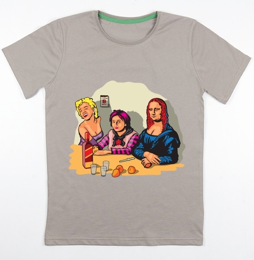 Фотография футболки Три девицы