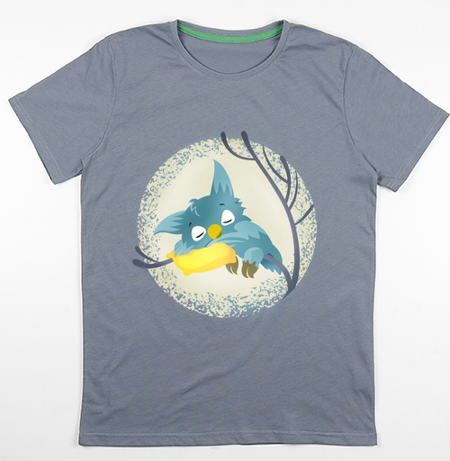 Фотография футболки Спящая сова