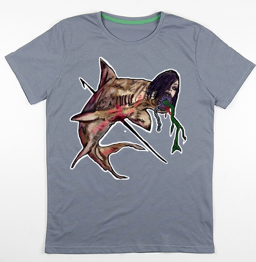 Фотография футболки Рыба-мутант