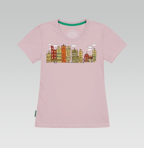 Фотография футболки Цветной Амстердам