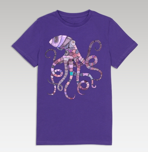 Фотография футболки Кибер осьминог