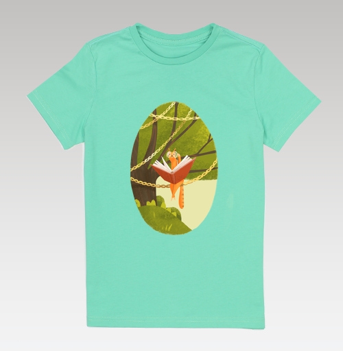 Фотография футболки Кот на дереве
