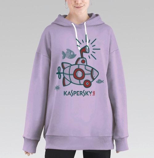 Фотография футболки Цветная игрушечная подводная лодка Kaspersky