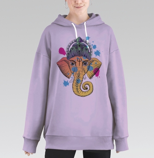 Фотография футболки Самоделка ganesha_color.png