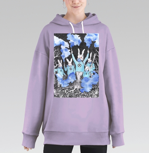 Фотография футболки Кролики около футбола