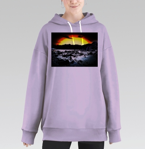 Фотография футболки Хоррор пейзаж