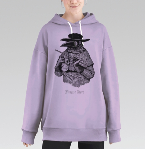 Фотография футболки Стилизованный портрет средневекового чумного доктора
