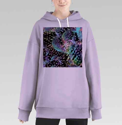 Фотография футболки Неоновый танец тропиков запах блеск voile shimmer print trend 2021