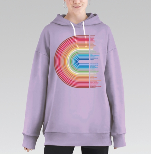 Фотография футболки Rainbow Gradient Colors – Радужный Градиент Цветов