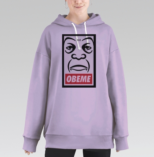 Фотография футболки Машап OBEME – Ироничный Стрит-Арт Постер