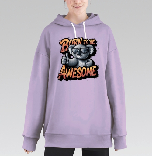 Фотография футболки Футболка с коалой Born to Be Awesome