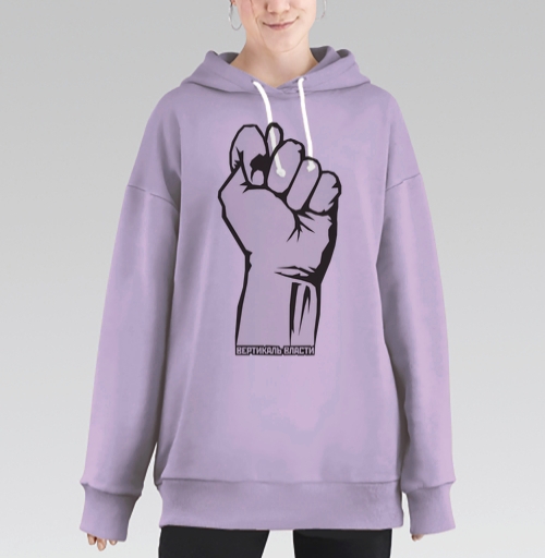 Фотография футболки Raised Fist / Поднятый кулак символ сопротивления и вертикаль власти плакат