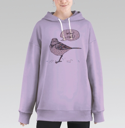 Фотография футболки Spring bird / Весенняя птичка