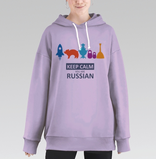 Фотография футболки Минималистичный постер Keep Calm You Are Russian