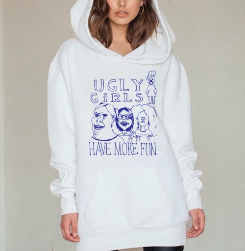 Фотография футболки Уродливые девушки веселятся больше UGLY GIRLS HAVE MORE FUN