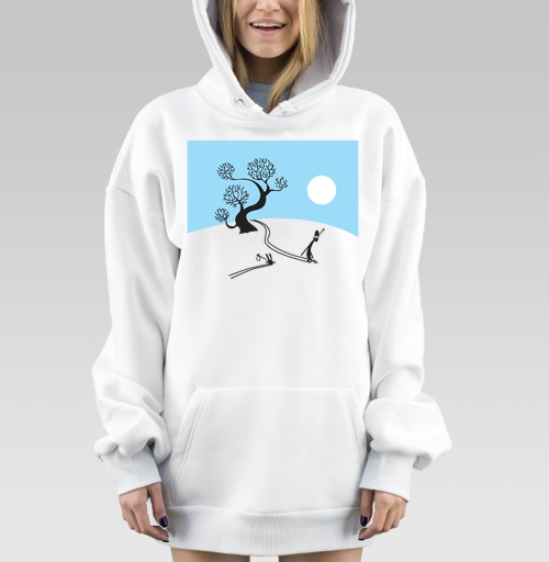 Фотография футболки Winter ninja and little rabbit