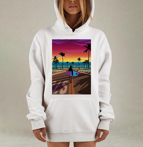 Фотография футболки Мечты о Калифорнии