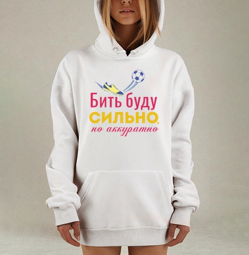 Фотография футболки Бить буду сильно, но аккуратно