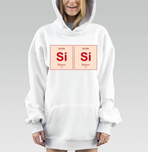 Фотография футболки Таблица Менделеева Кремний