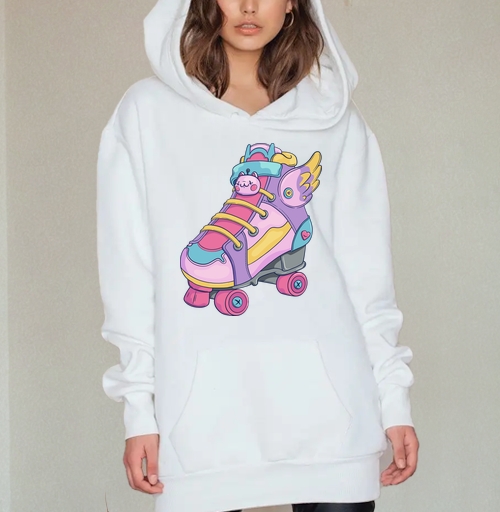 Фотография футболки Милые ролики с котенком