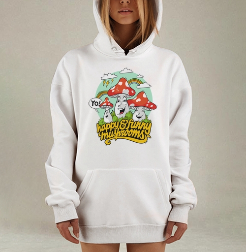 Фотография футболки Funny Mushrooms