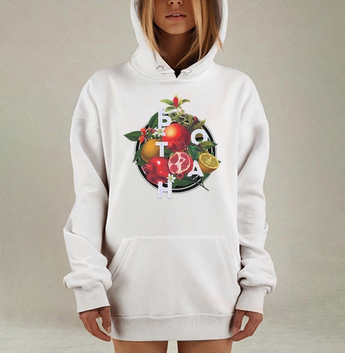 Фотография футболки Ботан лимон-гранат