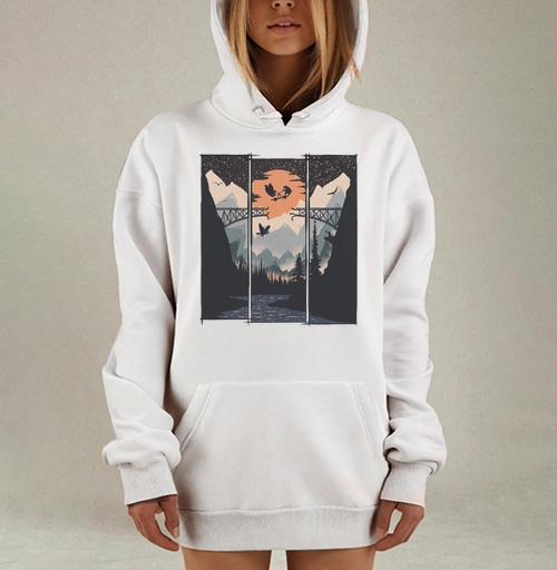 Фотография футболки Медведики Панки и Оранжевая Луна Номер Шесть